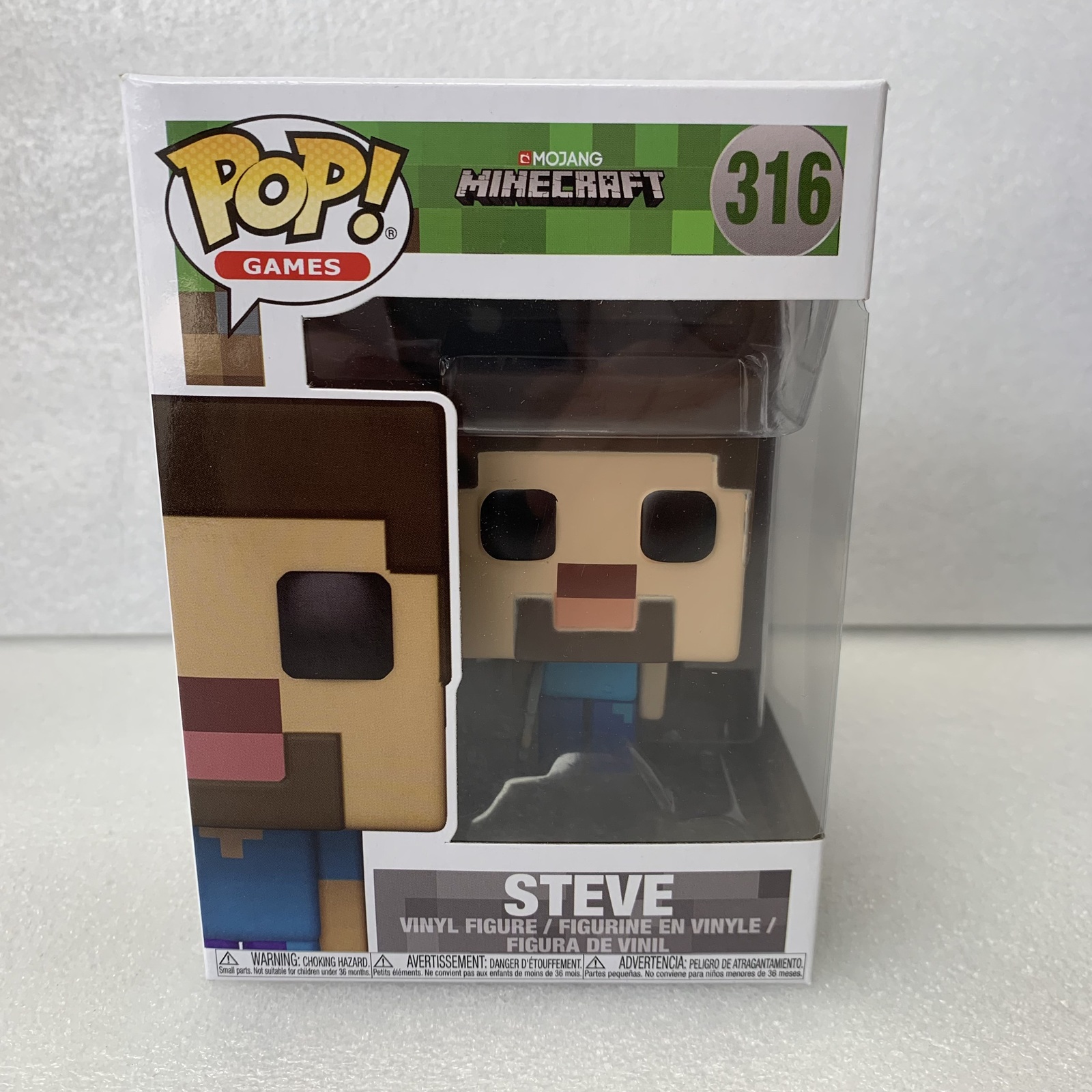 Minecraft steve hot sale pop vinyl