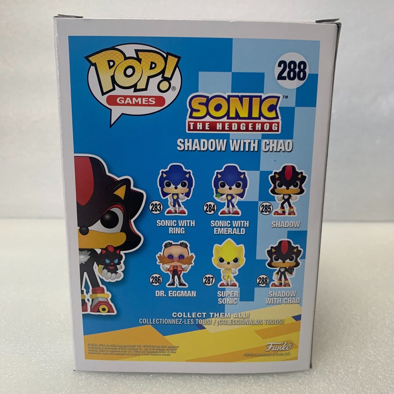 Funko pop shadow with chao sale
