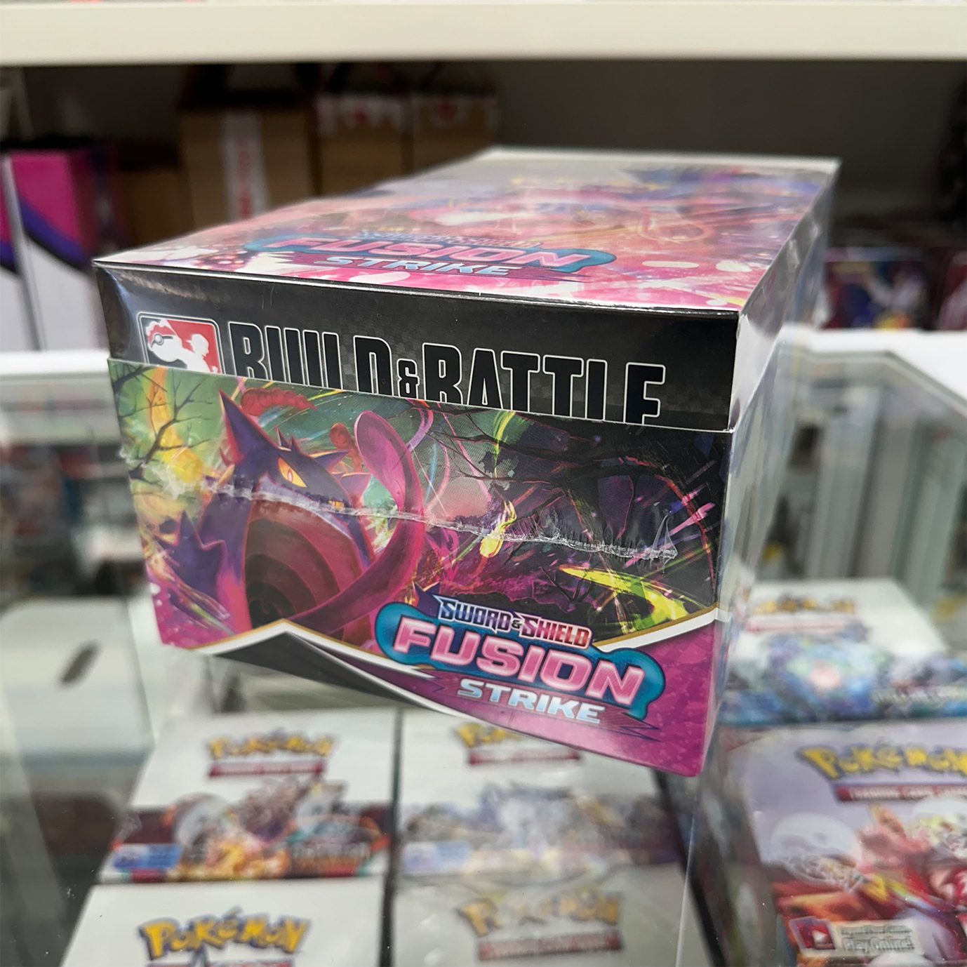 Pokemon TCG | Sword and Shield Fusion Strike Build & Battle Sealed Case of 10 Pokemon TCG | Sword and Shield Fusion Strike Build & Battle Sealed Case of 10