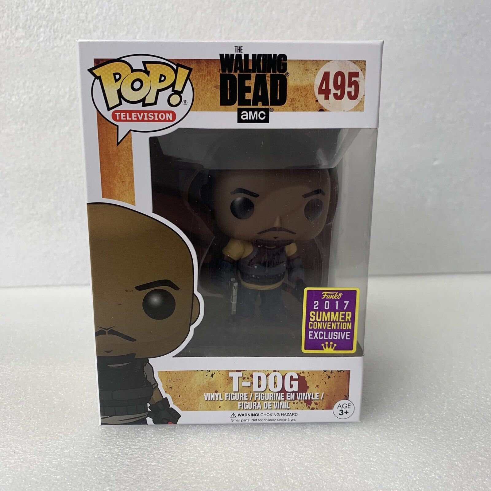 POP TWD The Walking Dead T Dog Summer Convention 2017 Funko POP