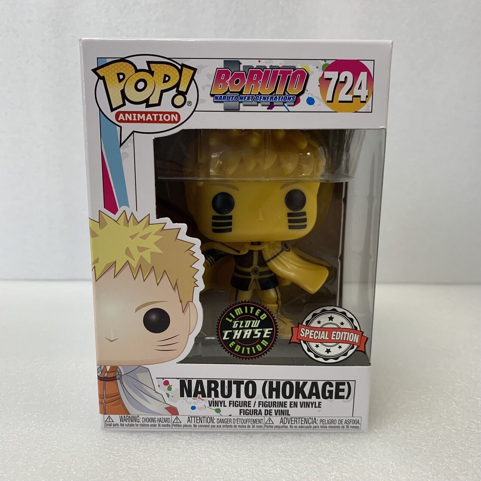 Funko Pop! Animation Naruto Next Generations Naruto (Hokage) (Glow