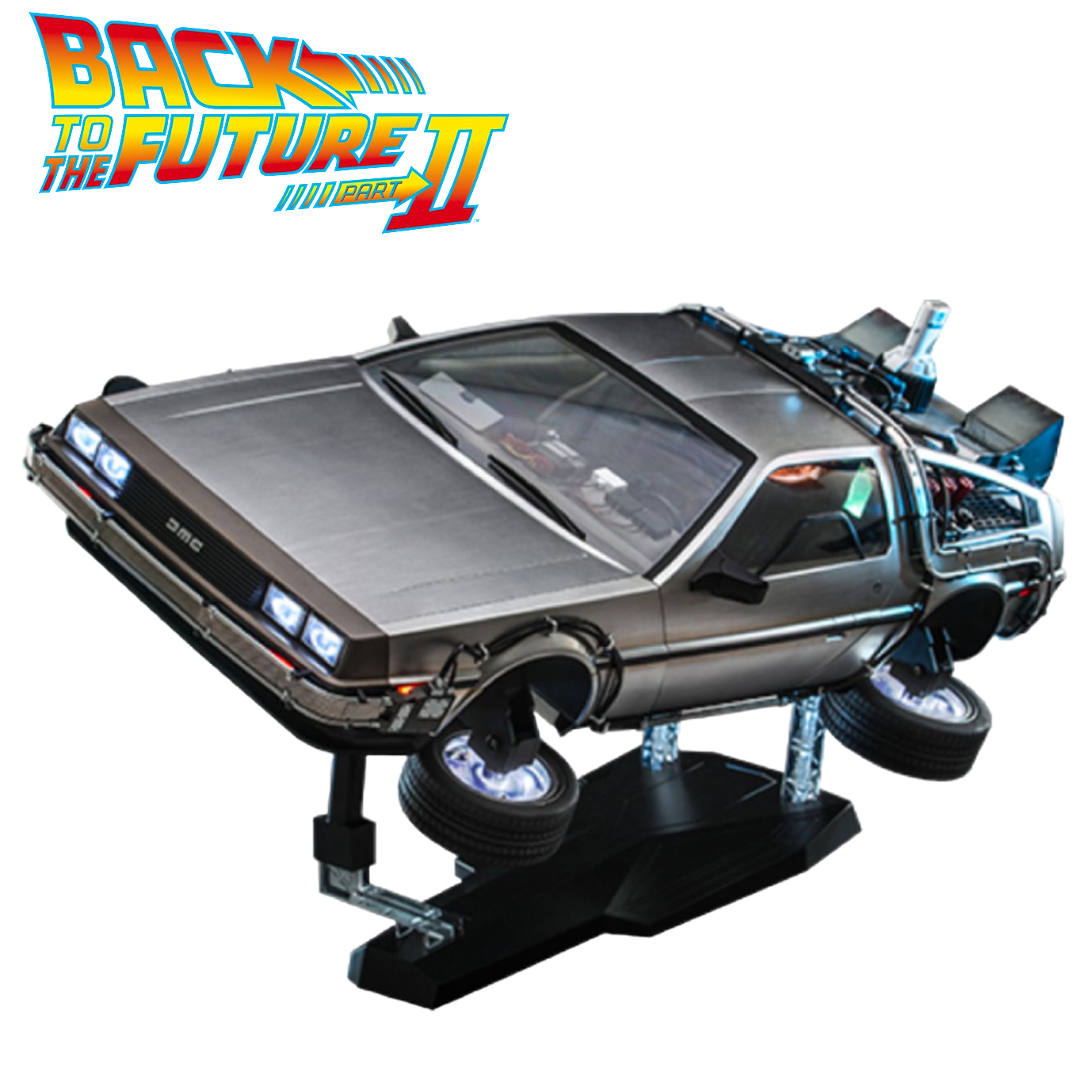 Delorean sales scale model