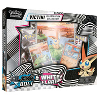 Pokemon TCG: Unova Victini Illustration Collection | 4 Packs SEALED