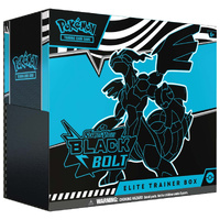 Pokemon TCG: Scarlet & Violet— Black Bolt Elite Trainer Box ETB IN HAND SEALED