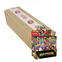 Pokemon TCG Mega Evolution Enhanced Booster Case | 6 Display Booster Boxes