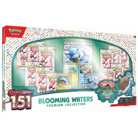 Pokemon TCG: Blooming Waters Premium Collection Factory Sealed NEW 12 PACKS