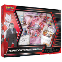 POKEMON TCG Pokemon TCG Team Rocket's Mewtwo ex Box NEW SEALED