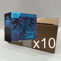 Pokemon Mega Evolution Phantasmal Flames Elite Trainer Box Sealed CASE PREORDER