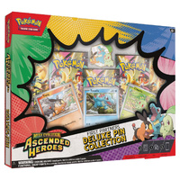 Pokemon TCG Mega Evolution Ascended Heroes First Partners Deluxe Pin Collection