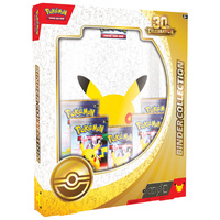 Pokemon TCG: 30th Celebration Binder Collection Sealed BOX Anniversary