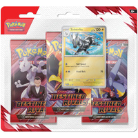 Pokemon TCG S&V Destined Rivals Three booster blister Zebstrika | 3 Packs