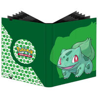 ULTRA PRO - GAMING ACCESSORIES - Pokemon Pro Binder Full View 9PKT Bulbasaur NEW