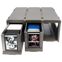 ULTRA PRO STORAGE BOX PRO Storage: 3 Drawer Organizer Stackable up to 1000 cards
