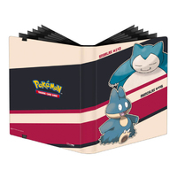 ULTRA PRO - Gaming Accessories - Pokémon - PRO Binder- Snorlax & Munchlax