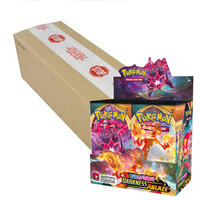 Pokemon TCG Sword and Shield Darkness Ablaze Sealed CASE - 6 Display Boxes 