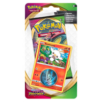 POKEMON TCG Sword and Shield- Vivid Voltage Checklane Blister Scorbunny NEW