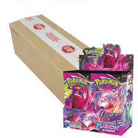Pokemon TCG Sword and Shield 8 Fusion Strike Sealed Case - 6 Booster Boxes