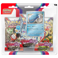 POKÉMON Pokemon TCG Scarlet & Violet 1 Three Booster Blister - Dondozo