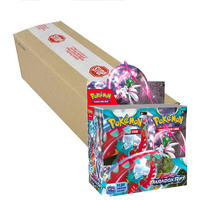 Pokemon TCG Scarlet & Violet 4 Paradox Rift Sealed CASE 6 Display Boxes PREORDER