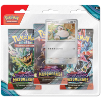 Pokemon TCG Scarlet & Violet Twilight Masquerade Three Booster Blister Snorlax