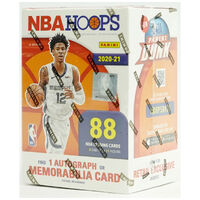 2020 - 21 Panini NBA Hoops Basketball Blaster Box Factory Sealed | 88 Cards 