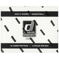 2020 - 21 Donruss NBA Basketball Fat Pack Factory Sealed Box | 12 Packs