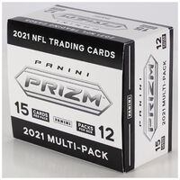 2021 Panini Prizm Football NFL Cello Multi Fat Pack Value BOX | 12 Packs