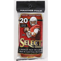PANINI 2021 Select NFL Football Hanger Pack - Black & Gold Prizms 20 Card Pack