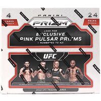 2022 Panini Prizm UFC Retail | Pink Pulsar Prizms | Sealed Box 24 Packs