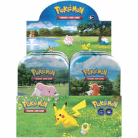 TCG Pokemon GO Mini Tin - SEALED DSIPLAY BOX (10)