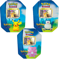 POKEMON TCG Pokémon GO Gift Tin - Art set of 3