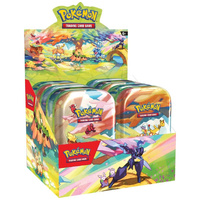 POKEMON TCG Vibrant Paldea Mini Tins | Full Display 10 Tins