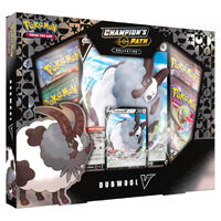 POKÉMON TCG Champions Path Collection Dubwool V Box 4 Champions Booster Packs