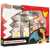 Pokemon TCG Celebrations Collection 25th Anniversary V Box Lance's Charizard