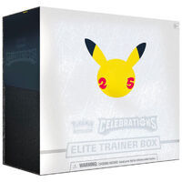 Pokemon TCG Elite Trainer Box Celebrations ETB 25th Anniversary Sealed imperfect