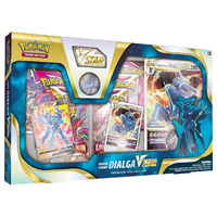 Pokemon TCG | Origin Forme VSTAR Premium Collection Dialga | 6 Boosters + Promos