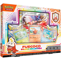 POKÉMON Pokemon TCG Paldea Box Fuecoco - 4 Packs + 3 Promos