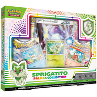 POKÉMON Pokemon TCG Paldea Box Sprigatito - 4 Packs + 3 Promos