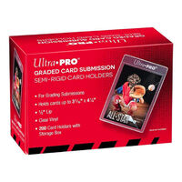 ULTRA PRO Card Sleeve - Semi Rigid 1/2" Lip Tall Sleeves | Pkt 200ct NEW