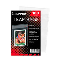 UltraPro Ultra Pro Team Bags RESEALABLE Protectors Pack of 100 Acid Free
