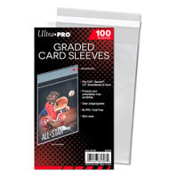 ULTRA PRO CARD SLEEVE - Graded- Resealable | Pkt 100ct NEW