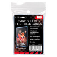 UltraPro Ultra Pro Soft Card Sleeves THICK 130pt Pack of 100 Acid Free