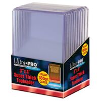 UltraPro Ultra Pro Toploader Trading Card Protector 180pt 3x4" Pack of 10 THICK