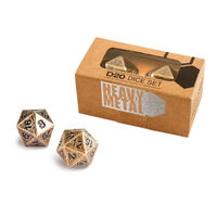 ULTRA PRO - GAMING ACCESSORIES - Heavy Metal D20 Dice Set