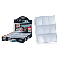 ULTRA PRO 100ct | 9-Pocket Secure Platinum Pages | Sealed Box NEW