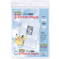 ULTRA PRO Pokemon 10ct | 9-Pocket Trading Card Page Pack | Sealed  NEW