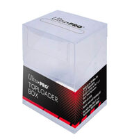 Ultra Pro Storage Box - Top Loader Toploader Box | archival safe Clear NEW