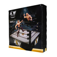 AEW All Elite Medium Playset | Unrivaled Figure Core Wrestling Ring