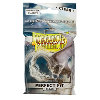 Dragon Shield Clear - Toploading Perfect Fit Sleeves| 100 Pack