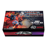 TRANSFORMERS 40th Anniversary Hobby Blaster Box (5 Packs + 1 Oversized Card)